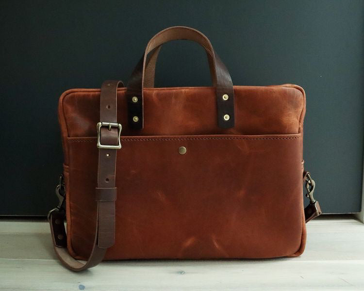 Bespoke leather Computer Bags