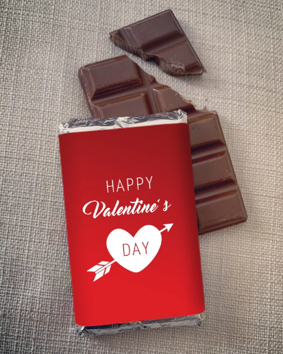 Valentines Day Chocolate Bar 45g