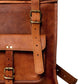 Custom leather backpack